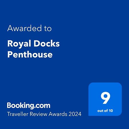 Royal Docks Penthouse Apartment London Ngoại thất bức ảnh